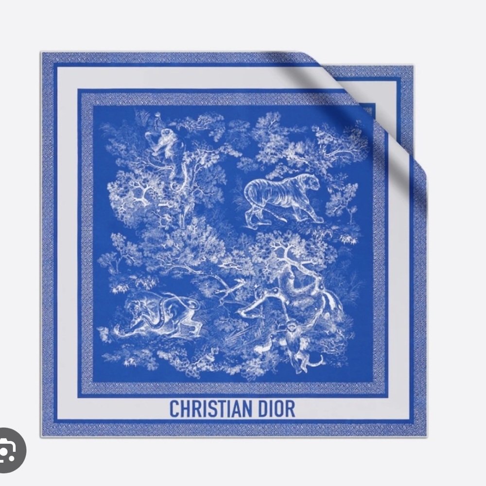 Christian Dior Silk Scarf